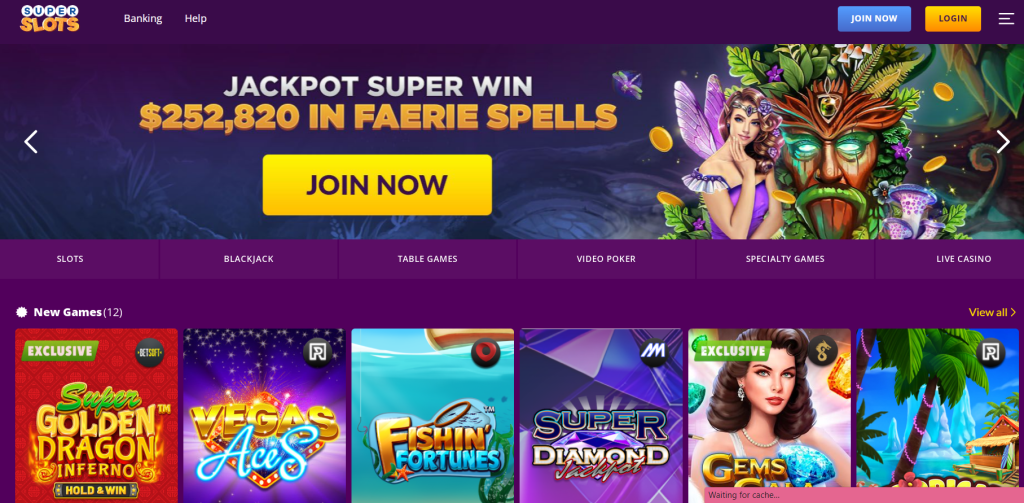 Super Slots Casino Review